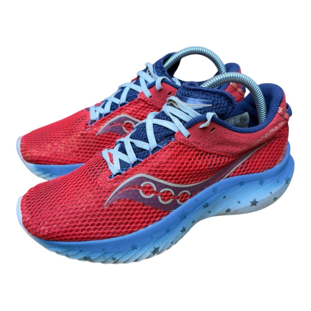 Saucony Women size 8 Kinvara 14 Liberty USA Athletic Running Shoes